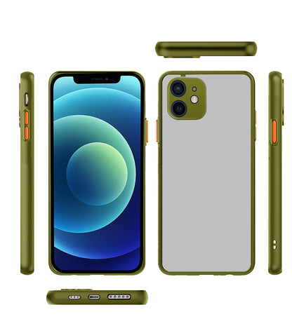 iPhone 12 mobile back cover in green by Pikkme – photo 2