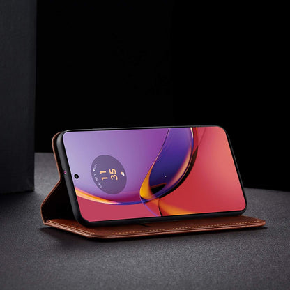 Pikkme brown flip cover for Moto G84 5G – photo 5