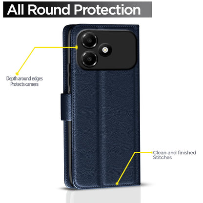 Pikkme blue Wallet flip case for Oppo A6c – photo 4