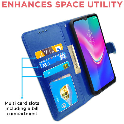 Pikkme blue flip case for Tecno Spark Go Plus – photo 3