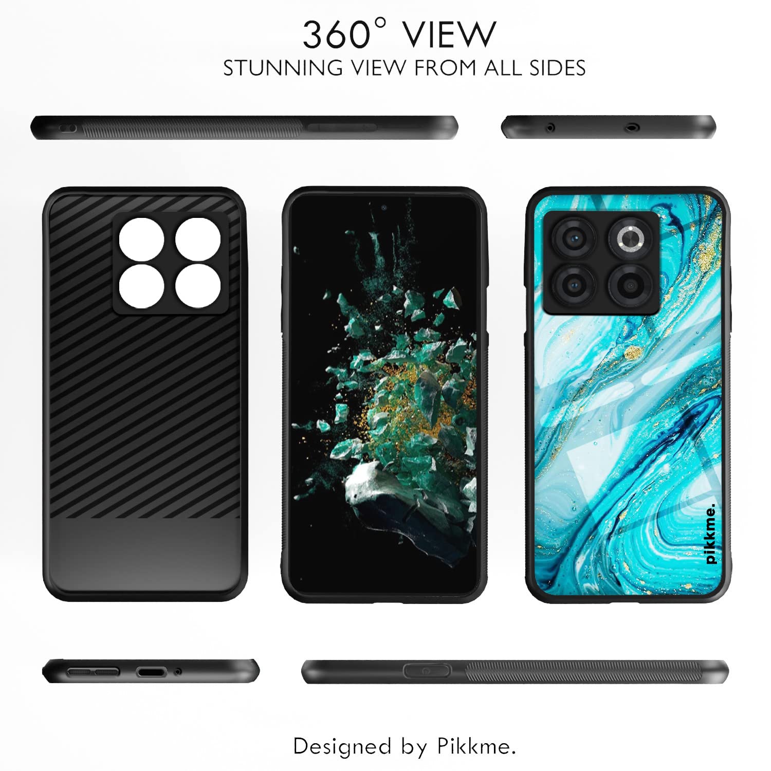 Pikkme OnePlus 10T 5G Hybrid mobile back cover – photo 2