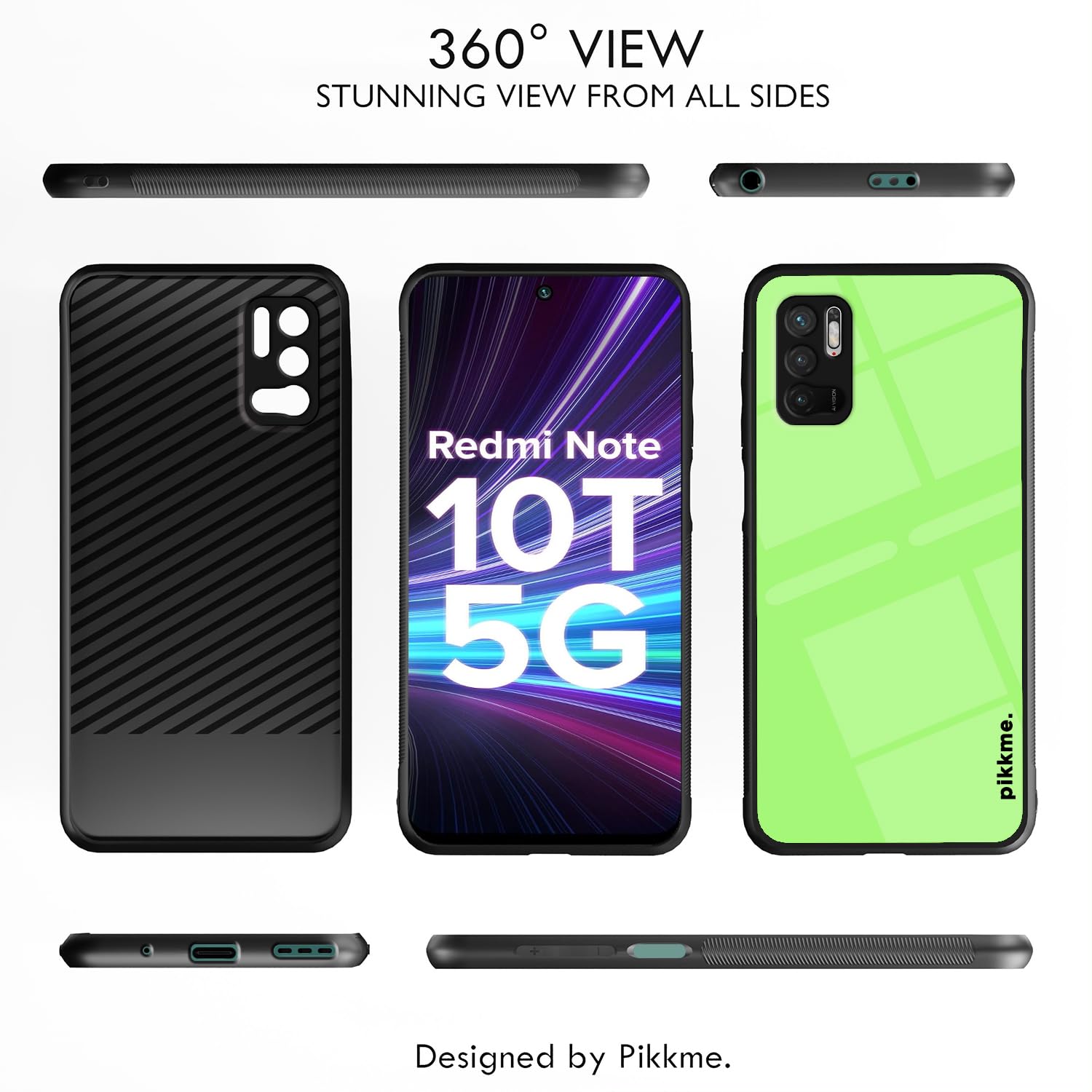 Pikkme Redmi Note 10T/Poco M3 Pro 5G Hybrid phone cover – photo 2