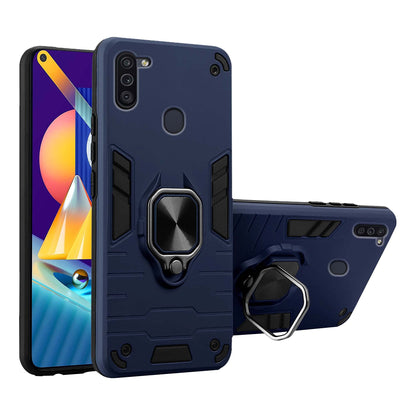 Blue mobile back cover for Samsung M11 – Pikkme