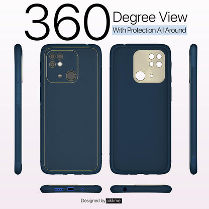 Pikkme blue back cover for Redmi 10/10 Power – photo 3