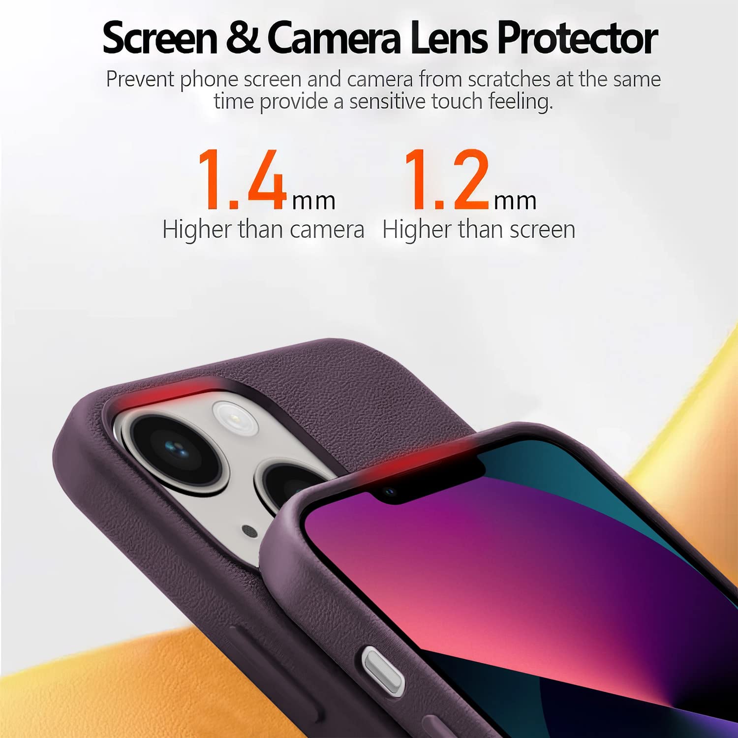 Pikkme dark cherry back cover for iPhone 13 – photo 4