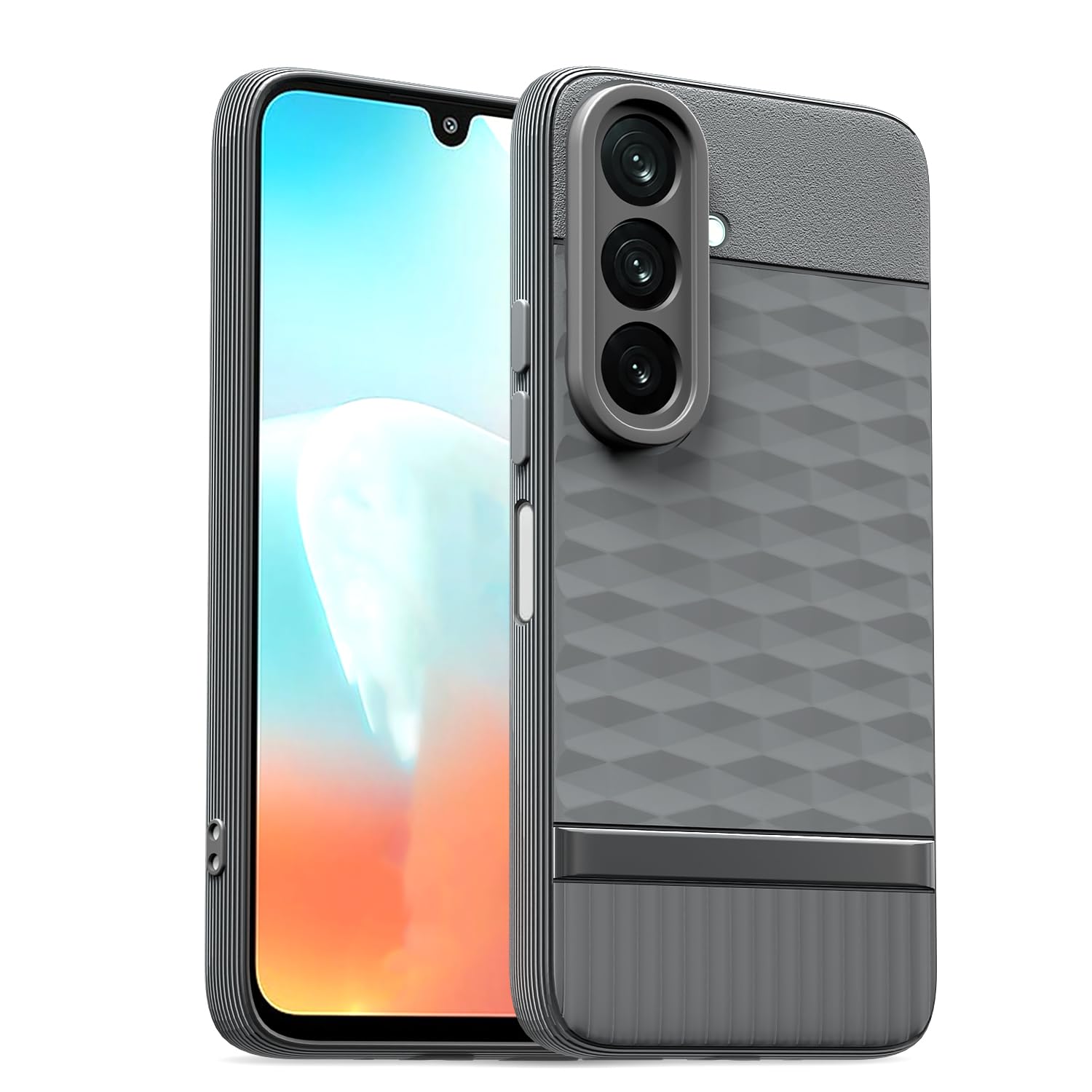 Samsung M47/A27 5G Silicone mobile back cover in grey by Pikkme