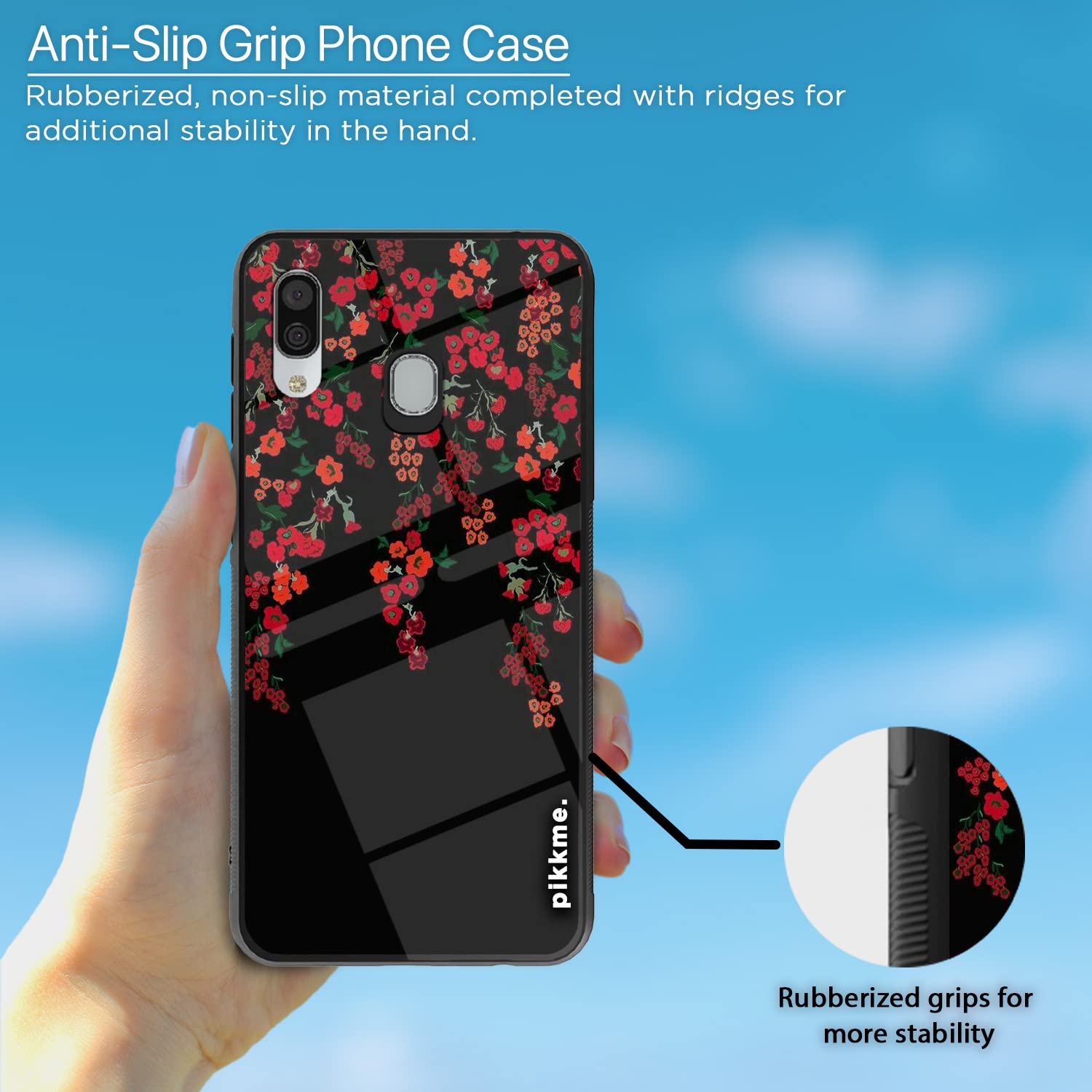 Pikkme Flower back cover for Samsung A20/A30/M10s – photo 5
