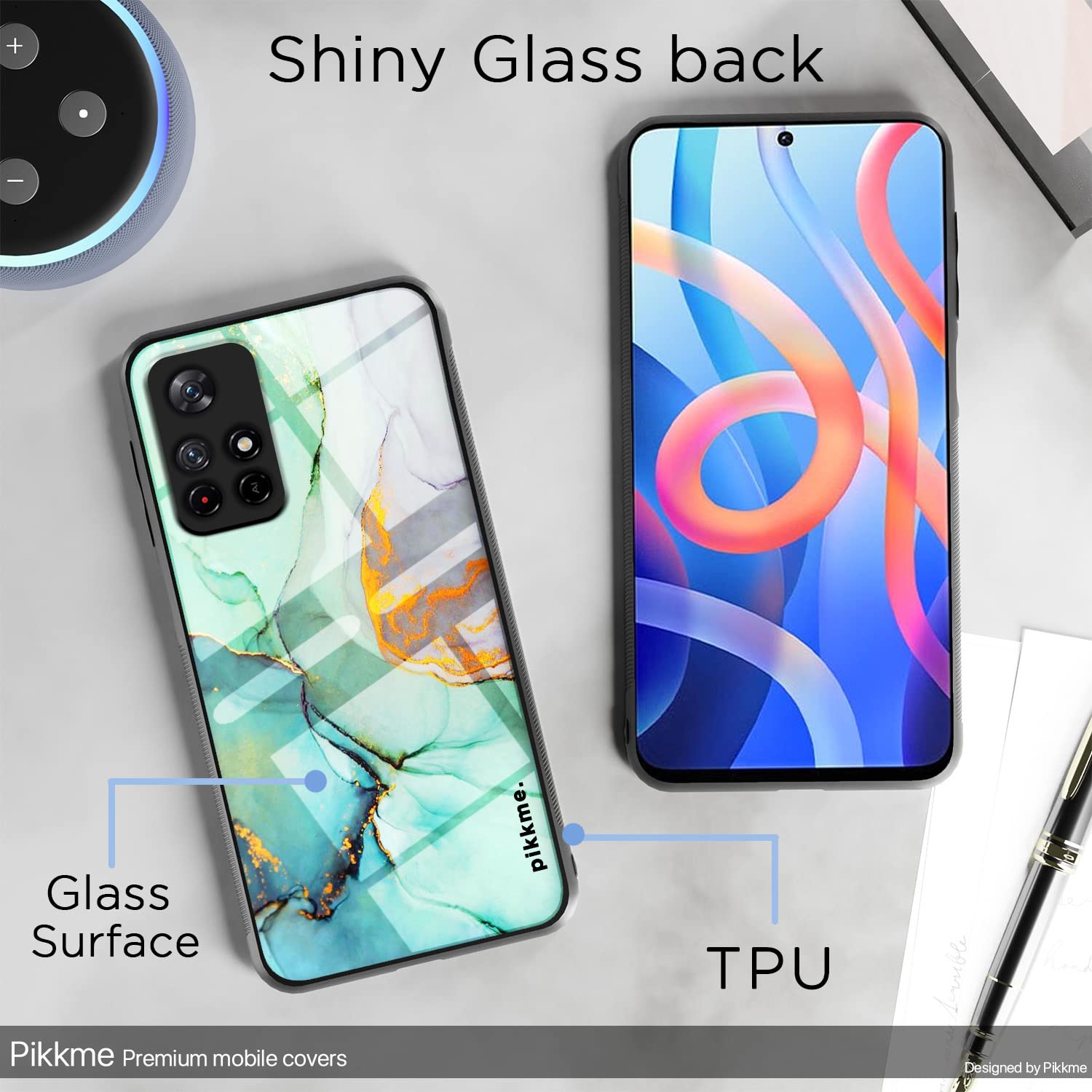 Redmi Note 11T/Poco M4 Pro 5G Hybrid mobile back cover by Pikkme – photo 3