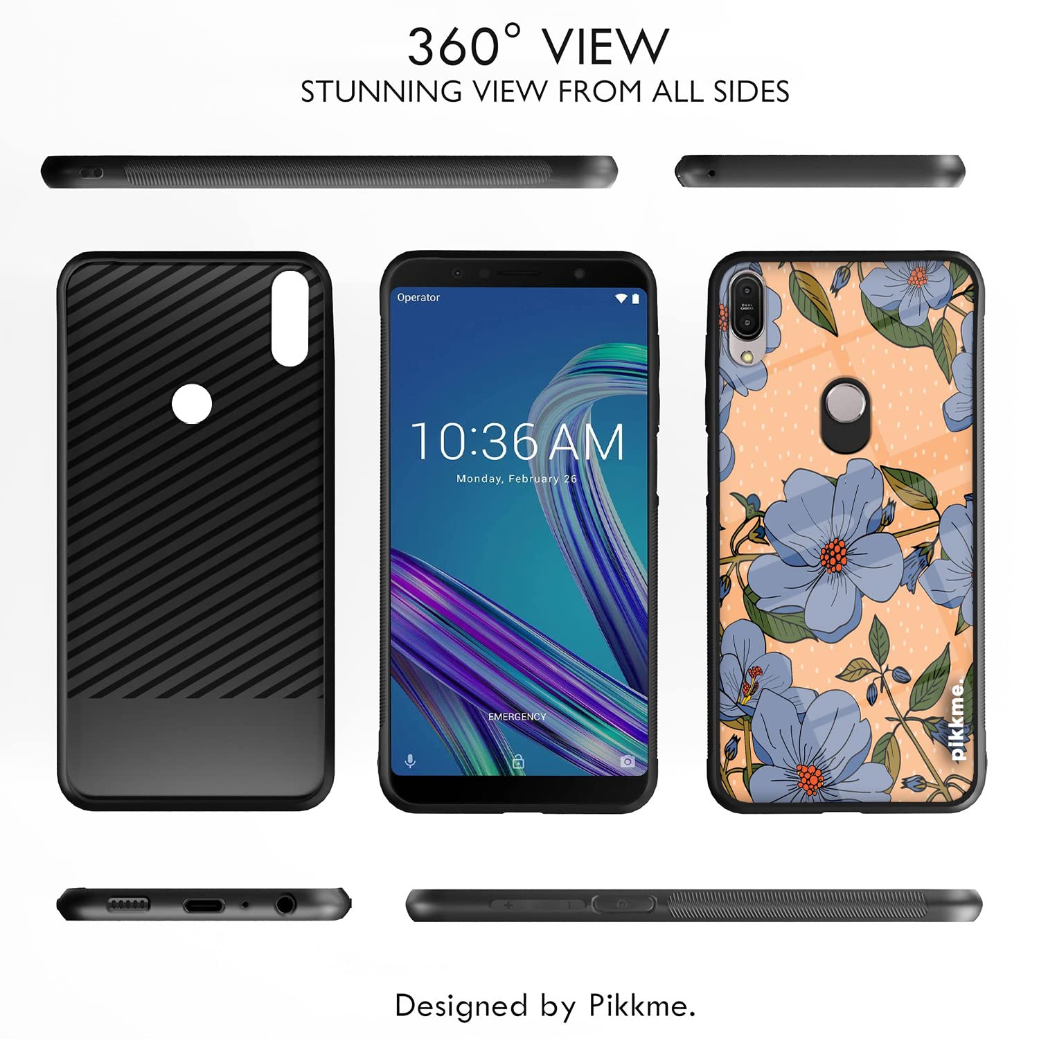 Pikkme Flower mobile cover for Asus – photo 2