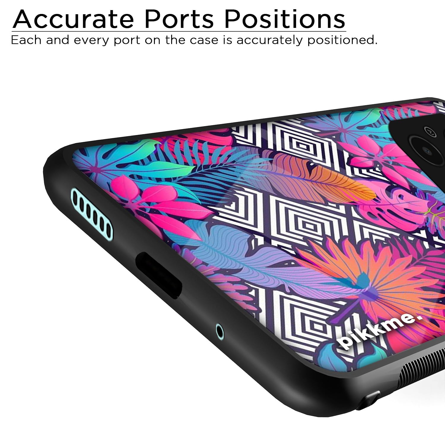 Pikkme Flower back cover for Redmi 12C/Poco C55 – photo 6