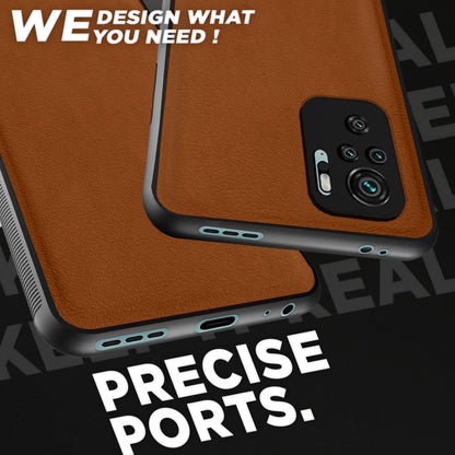 Pikkme camel Leather phone cover for Redmi Note 10/Note 10s – photo 4
