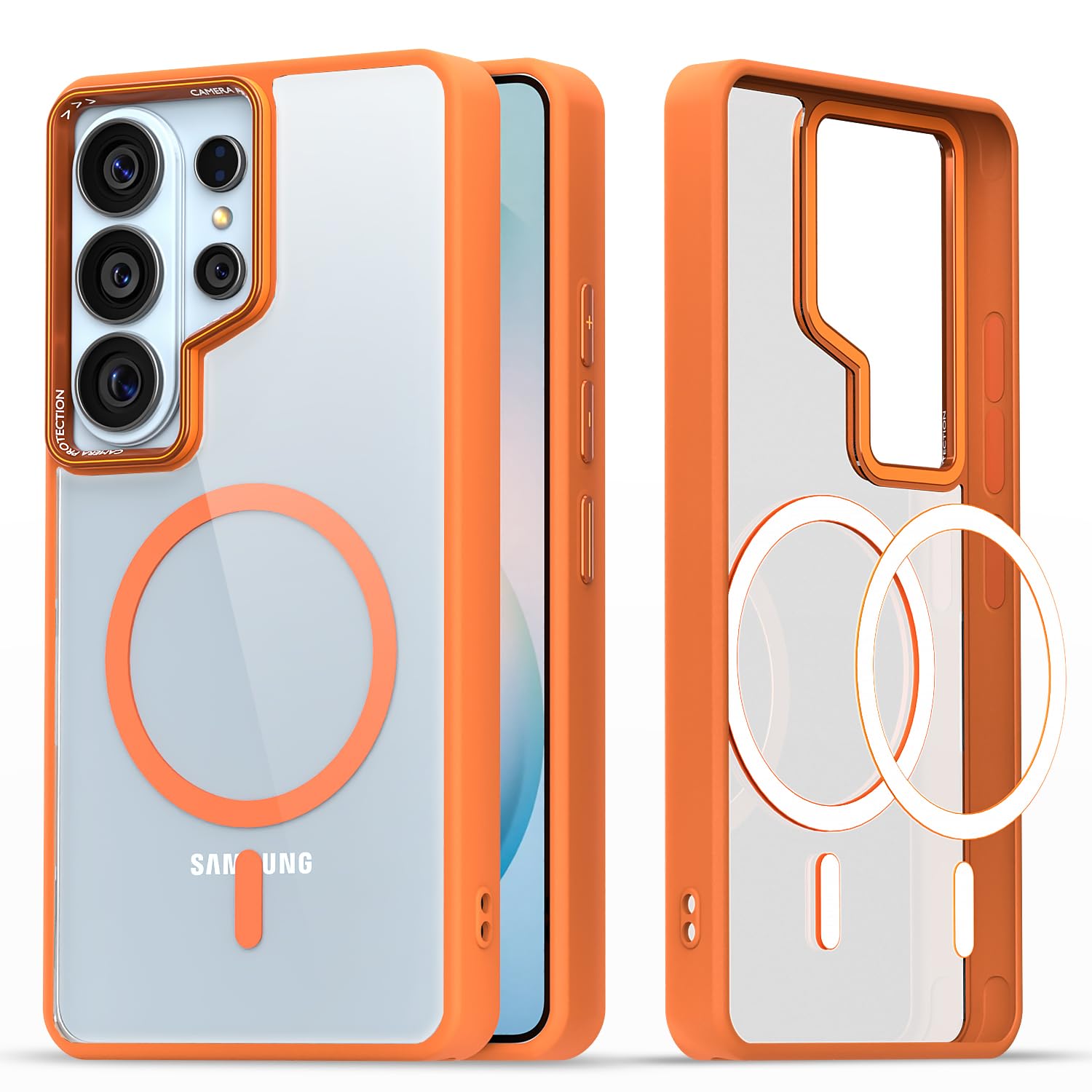 Pikkme Samsung S26 Ultra 5G orange mag-safe phone cover