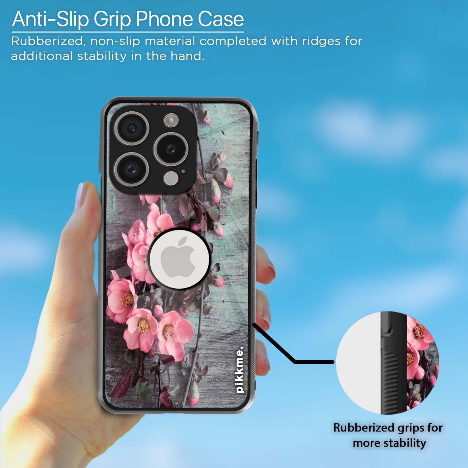 Pikkme iPhone 15 Pro Max Flower mobile cover – photo 5