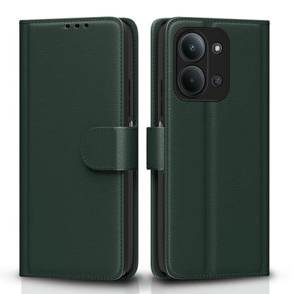 Green mobile flip cover for Redmi 15C 5G – Pikkme