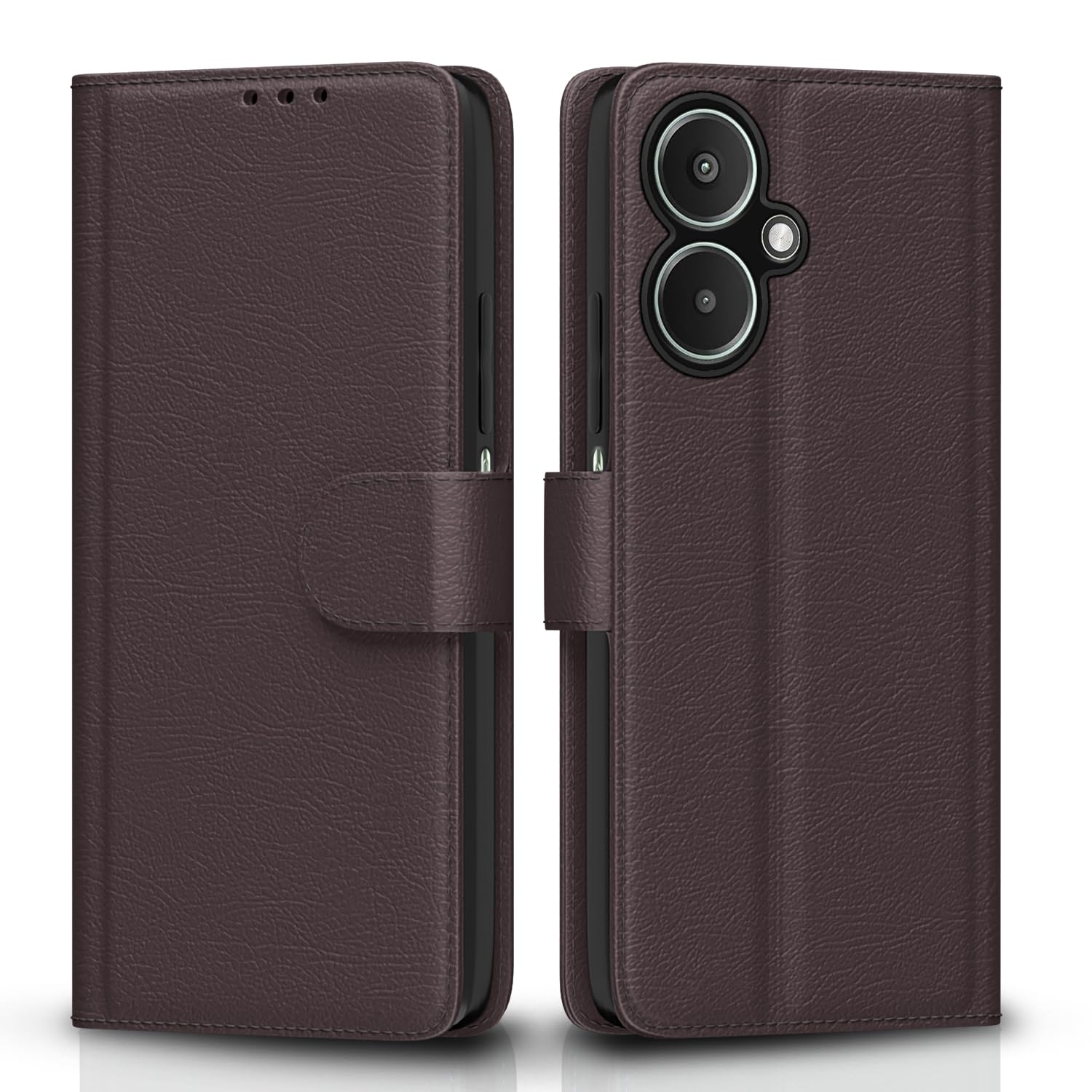 Pikkme coffee Wallet flip cover for Redmi 13C 5G