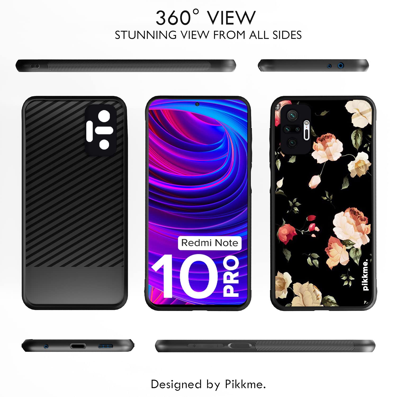 Pikkme Redmi Note 10 Pro/Note 10 Pro Max Flower phone cover – photo 2