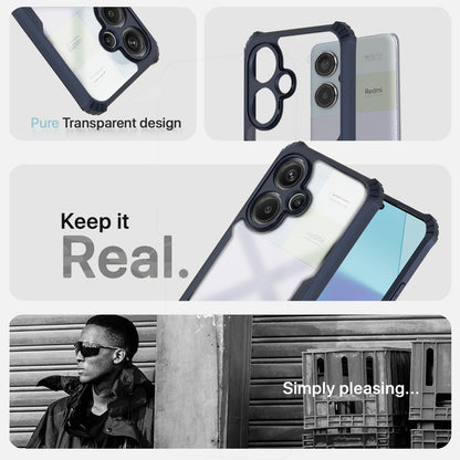 Pikkme Redmi Note 13 Pro Plus 5G Clear blue mobile cover – photo 4