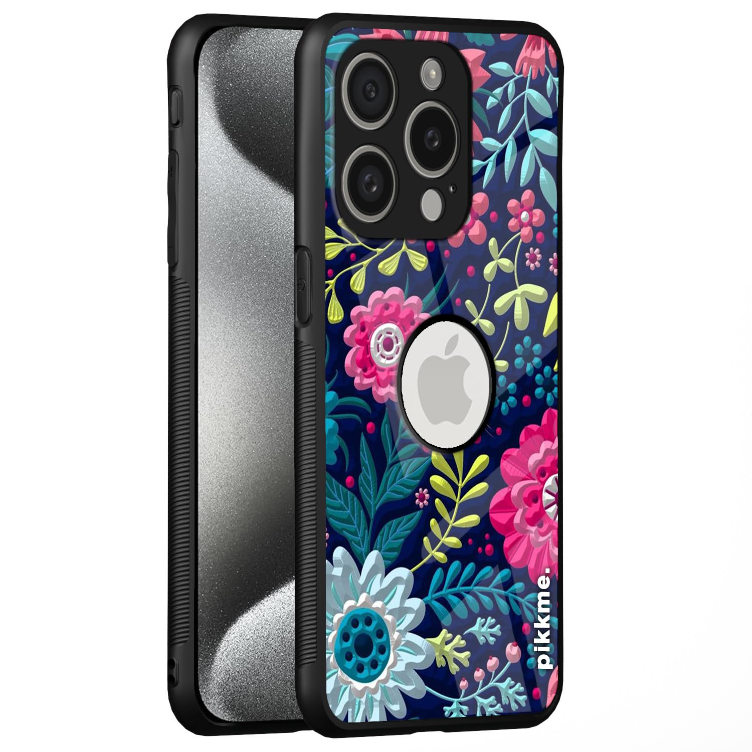Pikkme iPhone 15 Pro Flower back cover