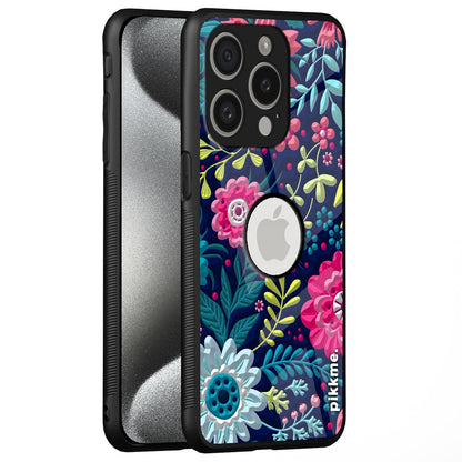 Pikkme iPhone 15 Pro Flower back cover