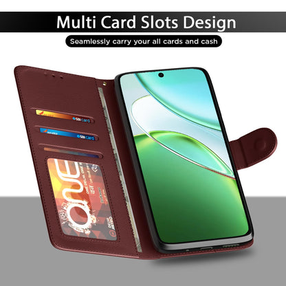 Vivo T5x/Y51 Pro/iQOO Z11x 5G Wallet flip case in brown by Pikkme – photo 5