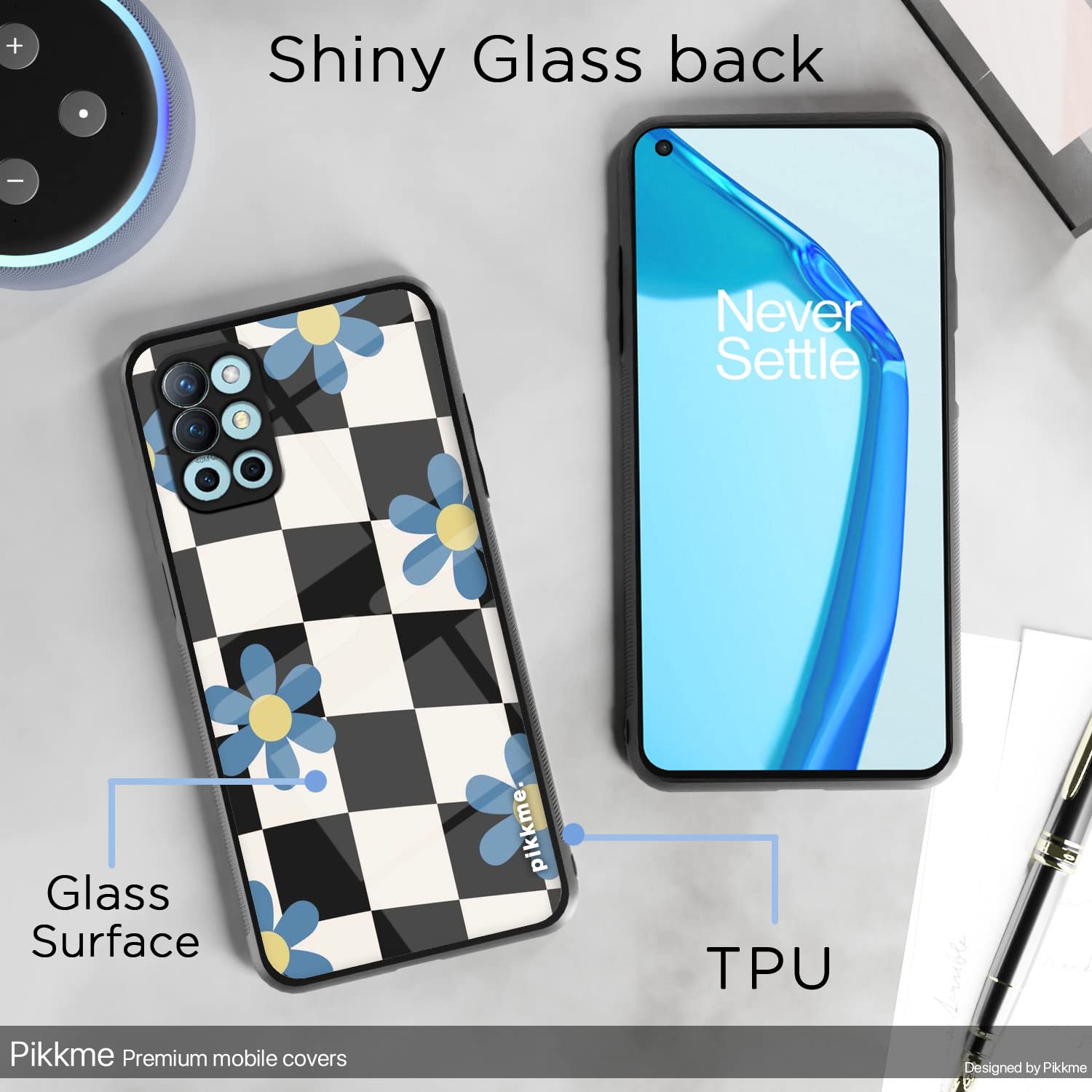 Pikkme Flower mobile cover for OnePlus 8T – photo 3