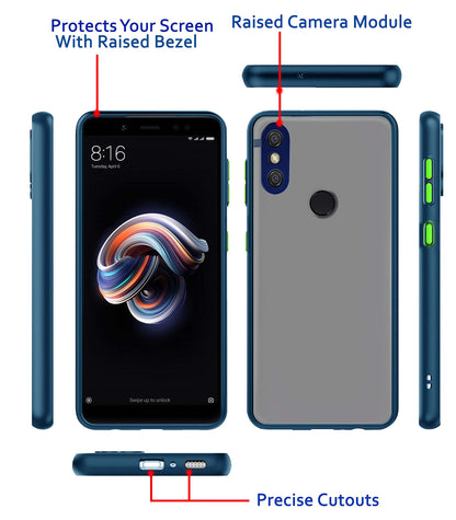 Blue mobile cover for Redmi Note 5 Pro – Pikkme – photo 3