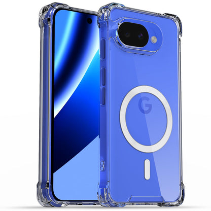 Google Pixel 10a 5G MagSafe mobile cover in transparent mag-safe by Pikkme
