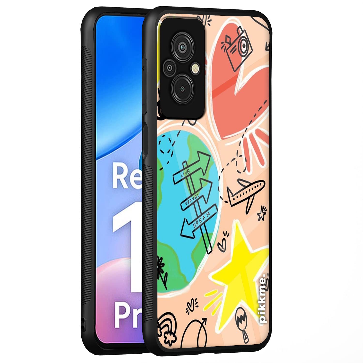 Redmi 11 Prime 4G back cover by Pikkme