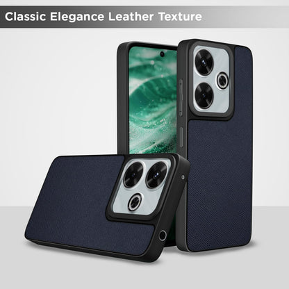 Pikkme blue Leatherback mobile cover for Redmi 13/Poco M6 Plus 5G – photo 6