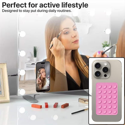 Pikkme Silicone Octopus Suction Phone Case – Hands-Free Holder, Anti-Slip Grip, Fidget Toy (Pack of 3, Multicolor)