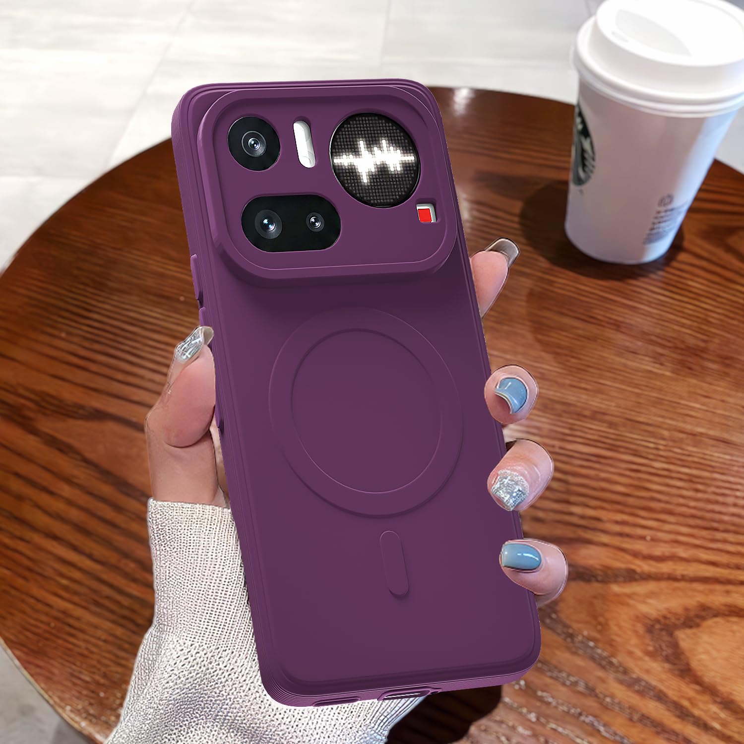 Pikkme purple mobile cover for Nothing Phone 4a Pro 5G – photo 7