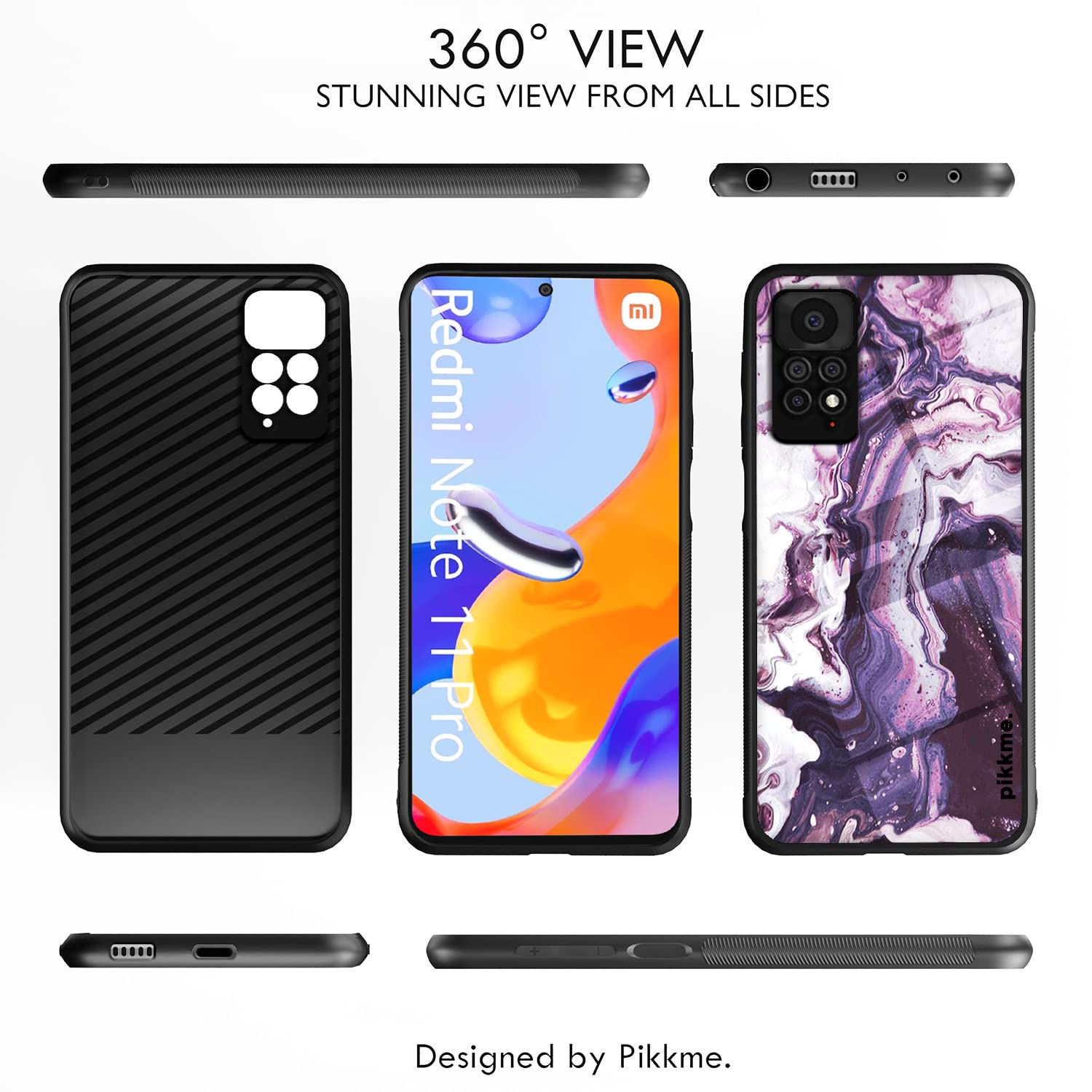 Redmi Note 11 Pro/Note 11 Pro Plus 5G Hybrid phone cover by Pikkme – photo 2