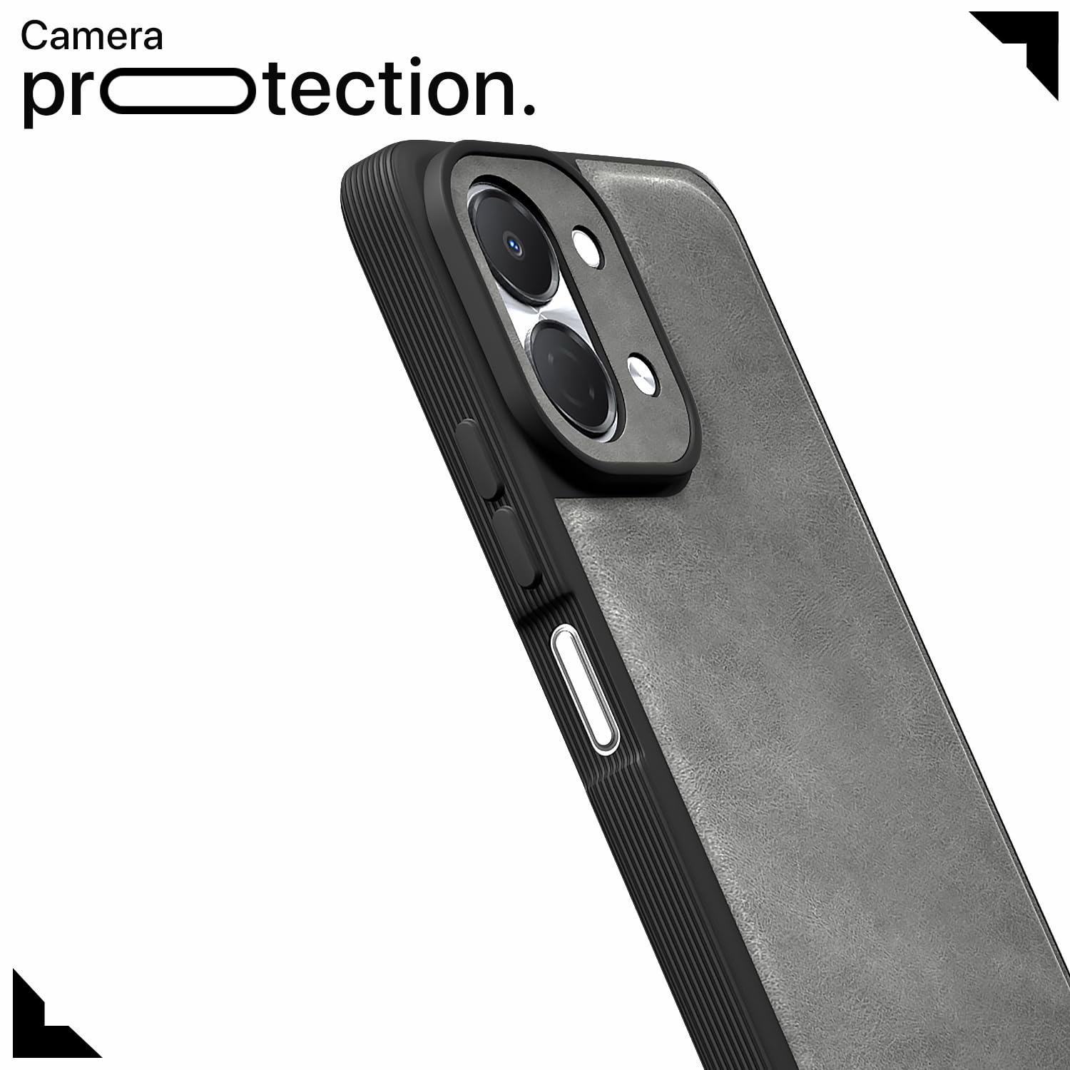 Pikkme Tecno Spark Go 3 grey mobile back cover – photo 5