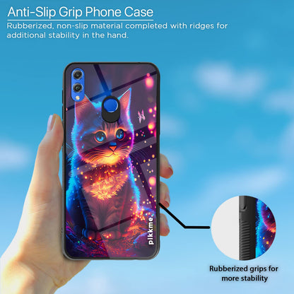 Honor 8X Cat mobile cover by Pikkme – photo 5