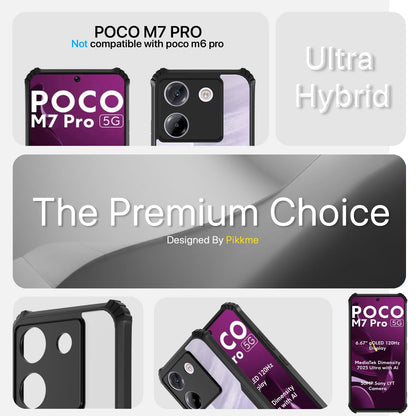 Black phone cover for Poco M7 Pro 5G – Pikkme – photo 2