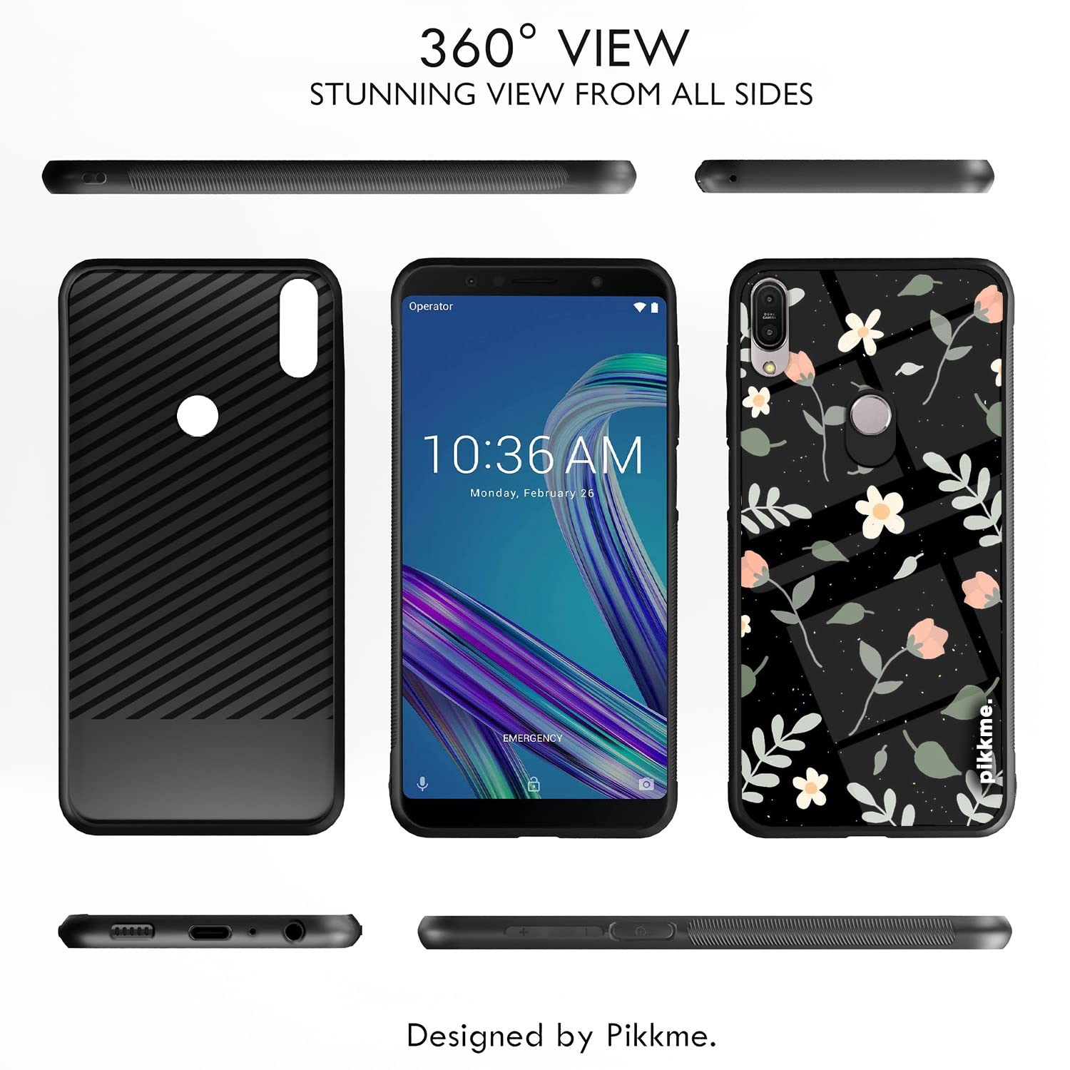Pikkme Asus Flower back cover – photo 2