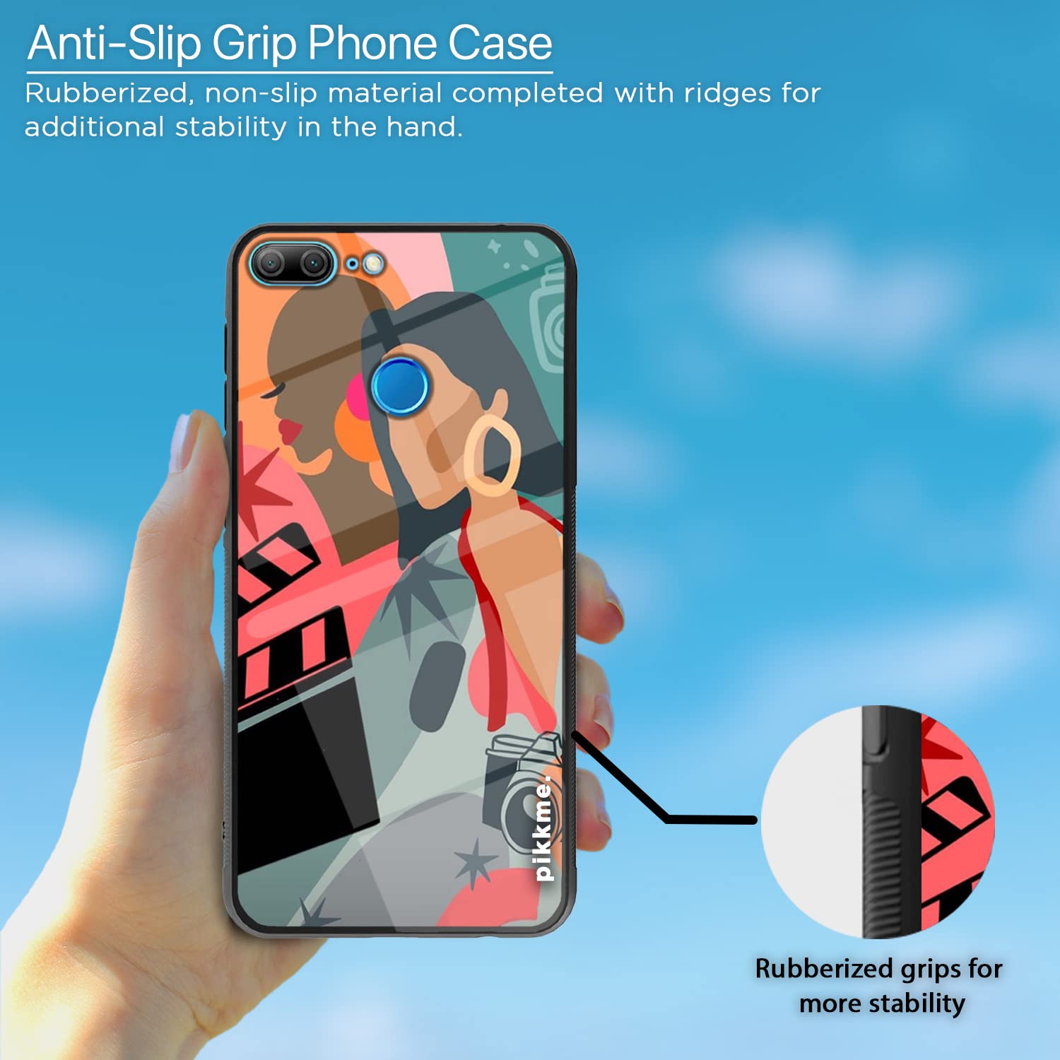 Honor 9 Lite mobile back cover by Pikkme – photo 5
