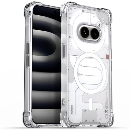Pikkme transparent mag-safe phone cover for Nothing Phone 2A/Phone 2A Plus