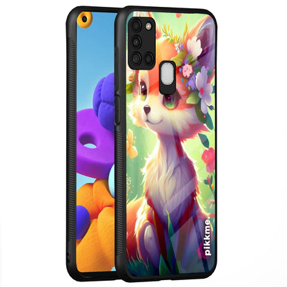 Pikkme Hybrid back cover for Samsung A21s