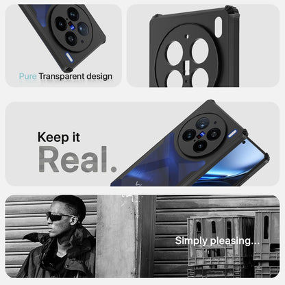 Pikkme Vivo X200 Pro 5G Eagle Back Cover (Black)