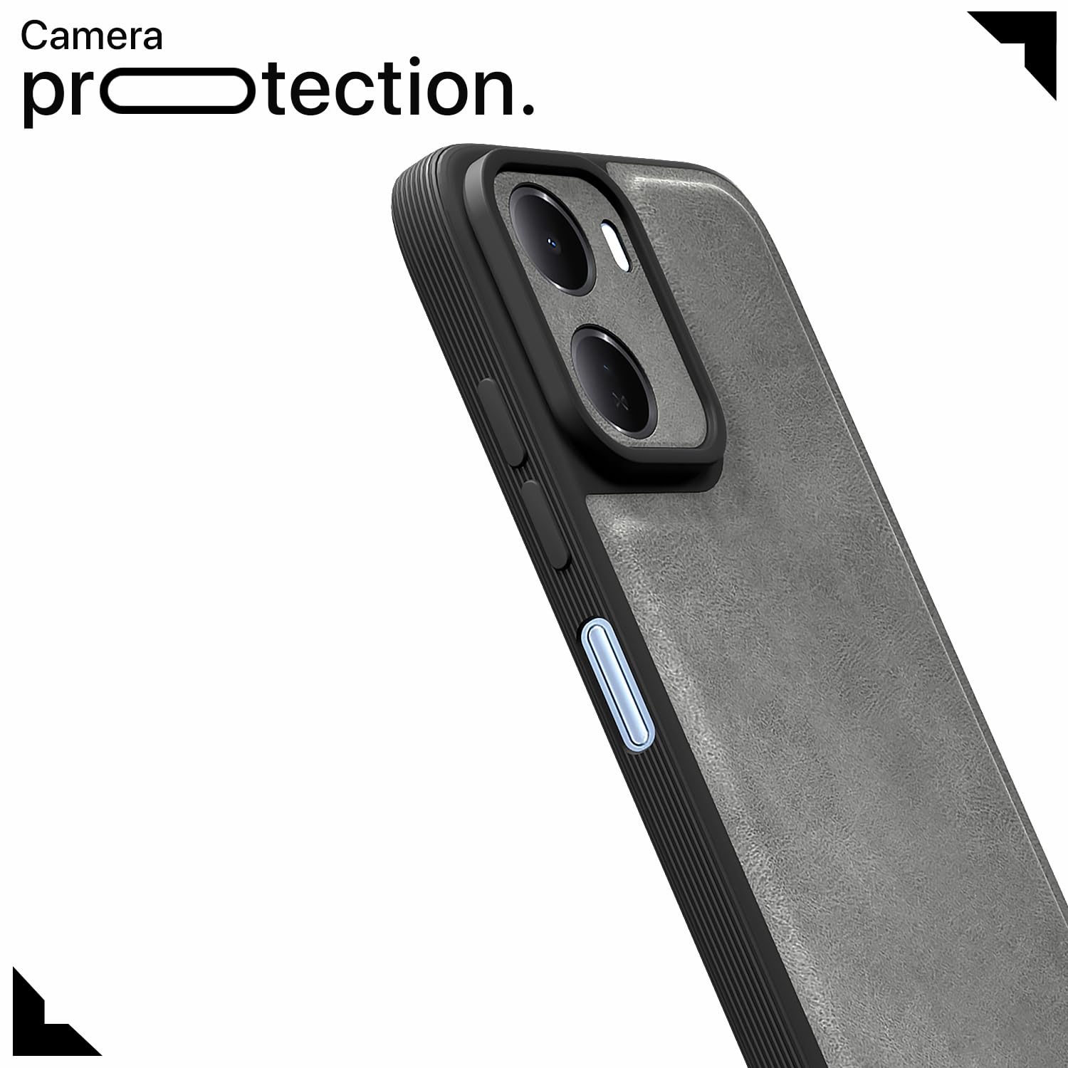 Pikkme grey mobile cover for Redmi 15A 5G – photo 5