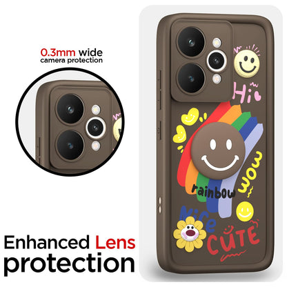 Pikkme brown Soft Silicone mobile cover for Realme 15 Pro 5G – photo 5