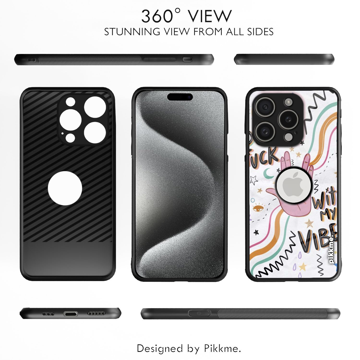 Hybrid Mobile back cover for iPhone 15 Pro – Pikkme – photo 2