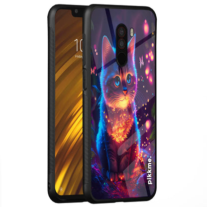Pikkme Cat phone cover for Poco F1