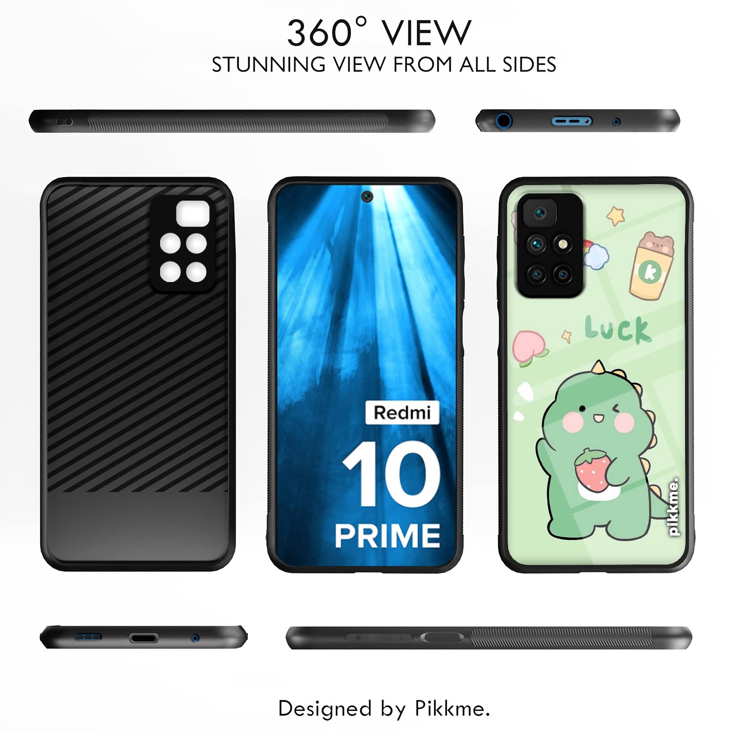 Redmi 10 Prime Hybrid back cover by Pikkme – photo 2