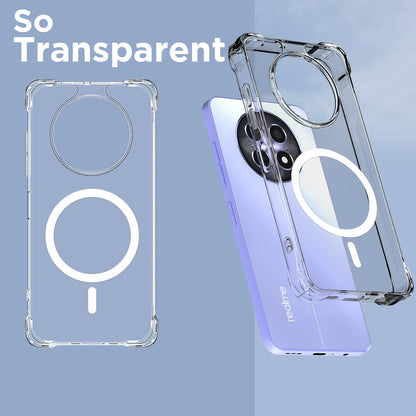 Pikkme transparent mag-safe back cover for Realme Narzo 70x 5G/N65/13/12/12X 5G/C65 – photo 2