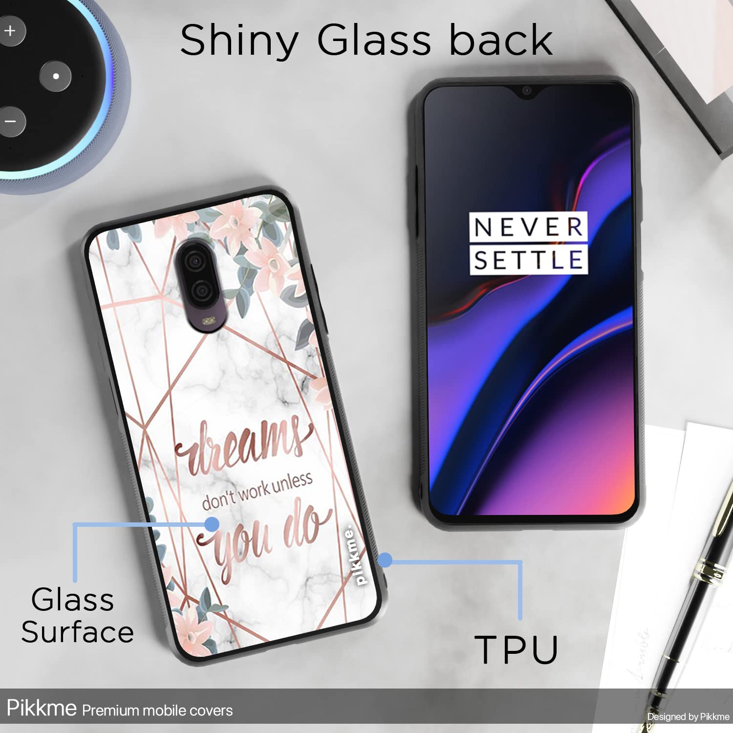 OnePlus 6T Hybrid mobile back cover by Pikkme – photo 3