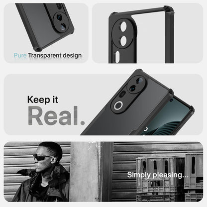 Vivo T4 Ultra 5G Ultra Clear back cover in black by Pikkme – photo 4