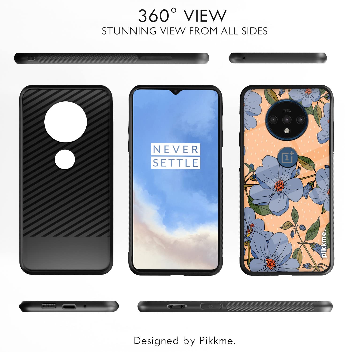 OnePlus 7T Flower mobile cover by Pikkme – photo 2