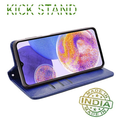 Blue Magnetic flip cover for Samsung A23 4G/A23 5G – Pikkme – photo 4